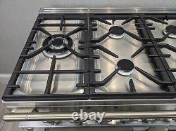 Rangemaster Elise 110 Dual Fuel Range Cooker With Double Oven Stainless Steel