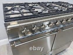 Rangemaster Elise 110 Dual Fuel Range Cooker With Double Oven Stainless Steel