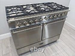 Rangemaster Elise 110 Dual Fuel Range Cooker With Double Oven Stainless Steel