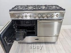 Rangemaster Elise 110 Dual Fuel Range Cooker With Double Oven Stainless Steel