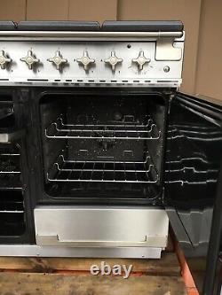 Rangemaster Elise 110 FSD Stainless Steel D/F Cooker In Great Condition