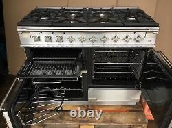 Rangemaster Elise 110 FSD Stainless Steel D/F Cooker In Great Condition