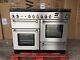 Rangemaster Kitchener 110 Stainless Steel All Gas. Immaculate Condition