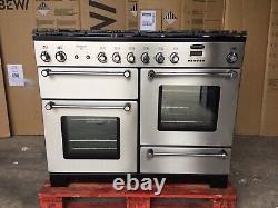 Rangemaster Kitchener 110 Stainless Steel all Gas. Immaculate Condition