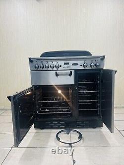 Rangemaster Professional90 Stainless Steel & Chrome All Gas Range Cooker