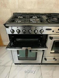 Rangemaster Professional 110cm Dual Fuel Range Cooker In Stainless Steel. Ref-k8