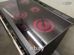 Rangemaster Professional 90cm Electric Ceramic Hob RANGE COOKER S/S CHR (2A28)