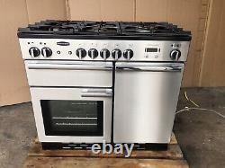 Rangemaster Professional Plus 100 D/F Stainless Steel Cooker With Hood