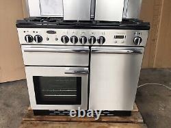 Rangemaster Professional Plus 100 D/F Stainless Steel Cooker With Hood