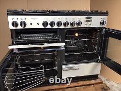 Rangemaster Professional Plus 110 Dual Fuel Stainless Steel Cooker