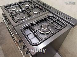 Rangemaster TOLEDO 90 90cm Dual Fuel RANGE COOKER Stainless Steel Chrome (2J09M)