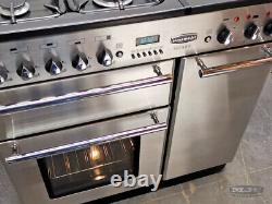 Rangemaster TOLEDO 90 90cm Dual Fuel RANGE COOKER Stainless Steel Chrome (2J09M)