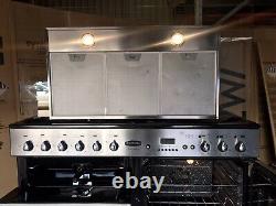 Rangemaster Toledo 110 Stainless Steel Dual Fuel Cooker With Hood