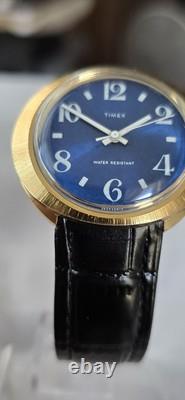 Rare 1972 Men's Vintage TIMEX 21 Jewels Mechanical Wristwatch Made In GB