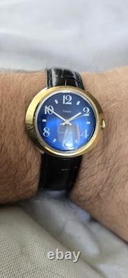 Rare 1972 Men's Vintage TIMEX 21 Jewels Mechanical Wristwatch Made In GB