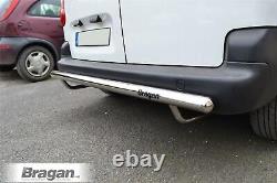 Rear Bumper Bar For Mercedes Citan Traveliner 2012+ Stainless Steel Protector