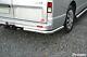 Rear Corner Back Nudge Van Bars To Fit Fiat Talento 2016+ Chrome Stainless Steel
