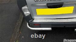 Rear Corner Bars To Fit Ford Transit MK6 MK7 2000-2014 Van Stainless Steel Tube