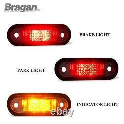 Rear Roof Bar+3 Function LED+Chrome Spots+Beacon To Fit Iveco Daily 2014+ Van
