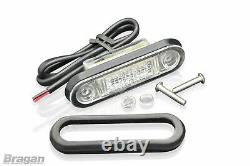 Rear Roof Bar + LED For Ford Transit Tourneo Connect 2014-2024 BLACK Chrome