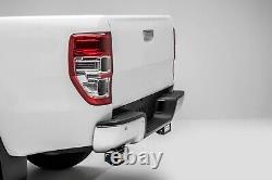 Rear Step Bumper in Stainless Steel Chrome for Ford Ranger 2012+