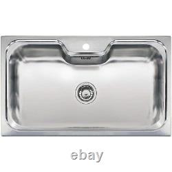 Reginox Jumbo 1 Bowl Stainless Steel Chrome Inset Kitchen Sink JUMBO