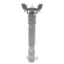 Rockwell Model T2 Adjustable Safety Razor, Brushed Chrome Finish, New, RR-T-BC