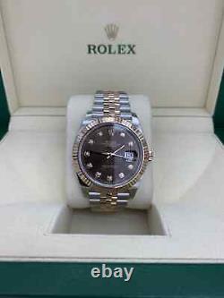 Rolex Datejust 41 126331 Steel & Gold Choco Diamond Dial 2022