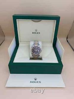 Rolex Datejust 41 126331 Steel & Gold Choco Diamond Dial 2022