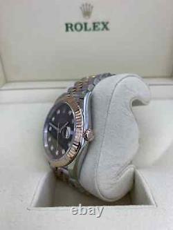 Rolex Datejust 41 126331 Steel & Gold Choco Diamond Dial 2022