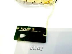 Rolex TuTone 18K Yellow Gold Stainless Steel Daytona Blue Racing Dial 116523