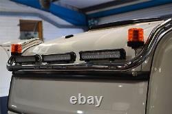 Roof Bar A + LEDs + LED Bars To Fit Renault C Range 2013+ Construction Standard