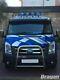 Roof Bar A + Spots + Led To Fit Ford Transit Mk7 2007 2014 Front Low Stainless