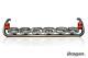 Roof Bar + Led Spots S + Beacon For Scania 4 Series Topline Cab Chrome Truck Top