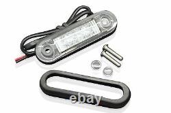 Roof Bar + Rectangle Chrome Spots + LED To Fit 4x4 Car Universal Stainless Steel