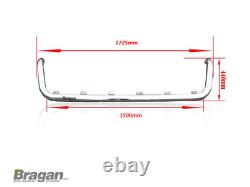 Roof Bar + Spot Lamp For Mercedes Atego Stainless Steel Front Light Truck CHROME