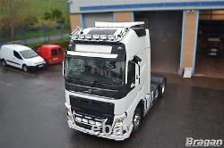 Roof Bar + Spots + Amber Beacons x2 For Volvo FH5 Globetrotter XL 2021+ Chrome