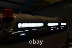 Roof Bar TYPE C + Flush LEDs + LED Bars To Fit DAF XF 106 2013+ Super Space