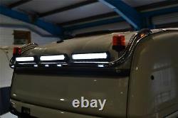 Roof Bar TYPE C + Flush LEDs + LED Bars To Fit DAF XF 106 2013+ Super Space