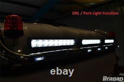 Roof Bar TYPE C + Flush LEDs + LED Bars To Fit DAF XF 106 2013+ Super Space