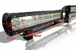 Roof Bar TYPE C + Flush LEDs + LED Bars To Fit DAF XF 106 2013+ Super Space