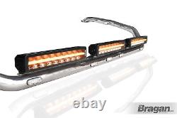 Roof Bar Type B + LEDs + LED Bars For Mercedes Actros MP5 2019+ Giga Space Cab