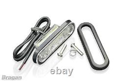 Roof Light Bar + LEDs for Peugeot Partner 2008 16 Van Chrome Stainless Steel
