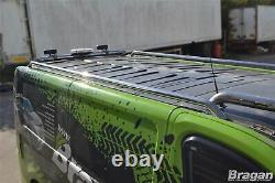 Roof Rails + Cross Bars To Fit Renault Trafic 2014+ Model SWB STAINLESS STEEL
