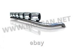 Roof Spot Light Bar For Iveco Trakker CHROME Stainless Steel Front Truck Lorry