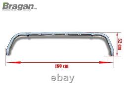 Roof Spot Light Bar For Iveco Trakker CHROME Stainless Steel Front Truck Lorry