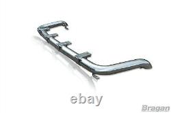 Roof Spot Light Bar For Mercedes Atego CHROME Stainless Steel Front Truck Lorry