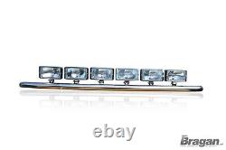Roof Spot Light Bar For Renault C Range CHROME Stainless Steel Front Lorry Truck
