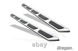 Running Boards For Audi Q5 2008 2016 Polished Chrome Stainless Steel Type B