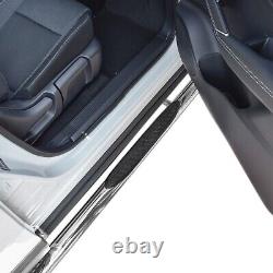 SIDE BARS LUXURY CHROME SIDE STEPS pair for Nissan Qashqai 2021-up